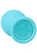 A-play Trainer Set Silicone Anal Plugs (3 Piece Set) - Teal